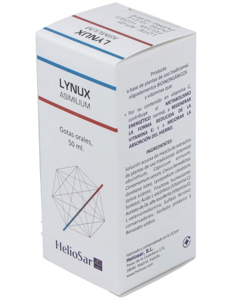 Heliosar Lynux Asimilium Solución Oral 50Ml
