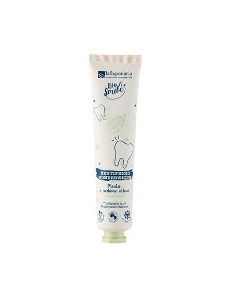 La Saponeria Artigiana Dentifrico Menta Y Carbon Bio 75Ml