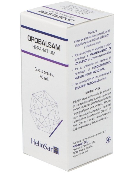 Heliosar Opobalsam Reparatium Gotas 50Ml