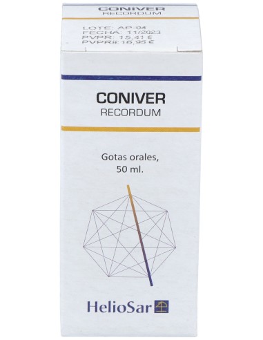 Heliosar Coniver Recordum Gotas 50Ml