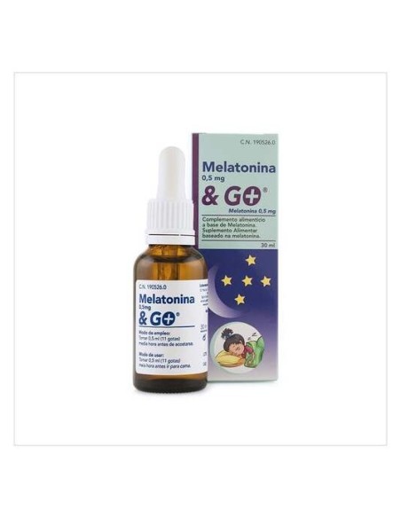 & Go Melatonina Gotas 30Ml