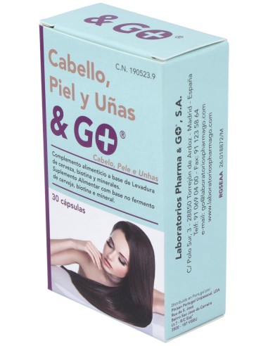 & Go Cabello Piel Uñas 30Caps