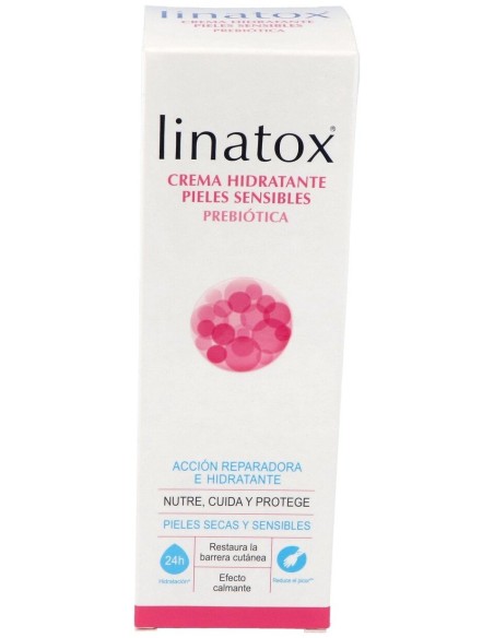 Linatox Crema Hidratante Pieles Sensibles 200Ml.
