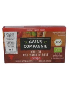 Natur Compagnie Caldo De Ternera Bio 12X8G