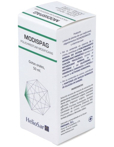 Heliosar Modispag Polichrestum Modificans 50 Ml
