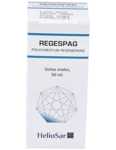 Heliosar Regespag Polichrestum 50Ml