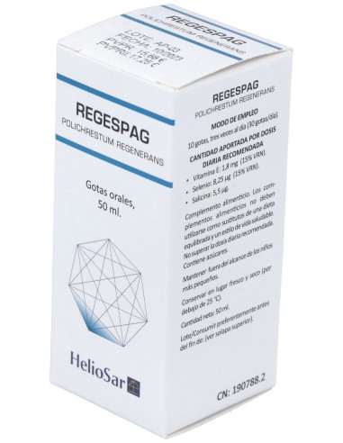 Heliosar Regespag Polichrestum 50Ml