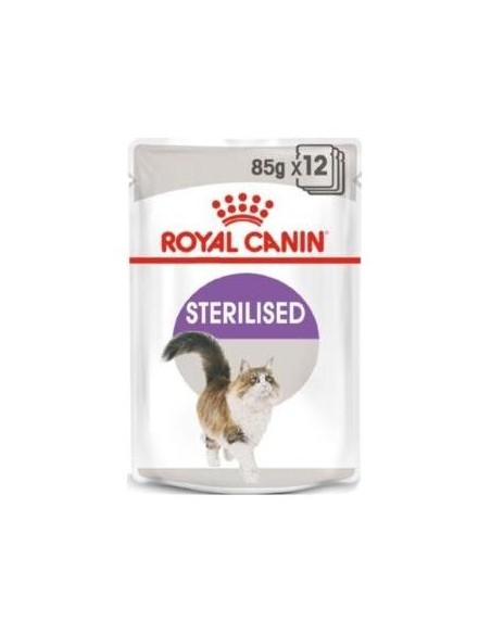Royal Feline Adult Sterilised Pouch Caja 12X85Gr.
