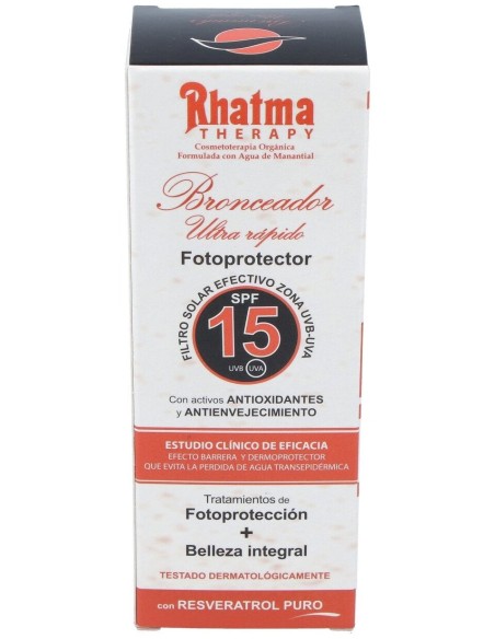 D´Shila Bronceador Ultrarapido F15 100Ml