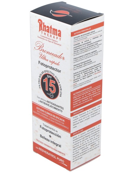 D´Shila Bronceador Ultrarapido F15 100Ml