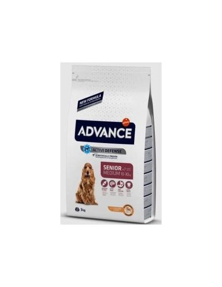 Advance Canine Senior Medium Pollo Arroz 3Kg.