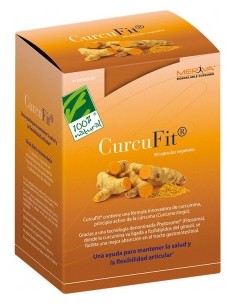 100% Natural Curcufit 90 Cápsulas