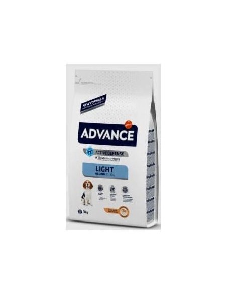 Advance Canine Adult Light Medium Pollo 3Kg.