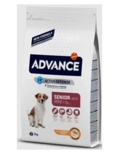 Advance Canine Senior Mini Pollo Arroz 3Kg.