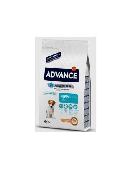 Advance Canine Puppy Mini Pollo Arroz 3Kg.