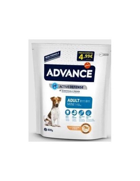 Advance Canine Adult Mini Pollo Arroz 800Gr.
