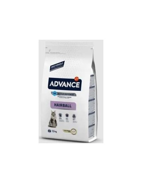 Advance Feline Adult Hairball Pavo 1,5Kg.