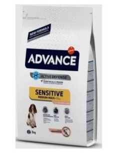 Advance Canine Adult Sensit. Salmon Arroz 3Kg.