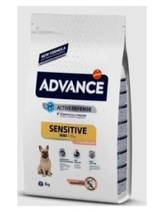 Advance Canine Adult Sensit. Mini Salmon 3Kg.