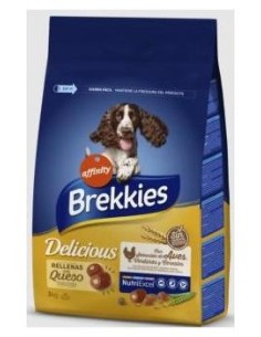 Brekkies Excel Delicious Aves Verduras 3Kg.