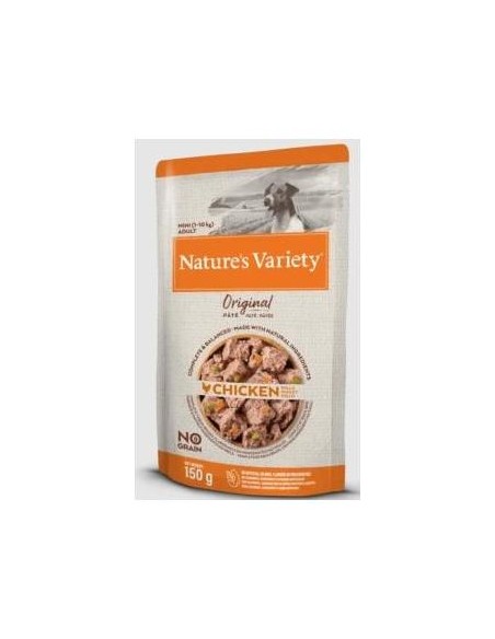 Nature´S V. Canine Adult Pate Mini Pollo 8X150Gr.