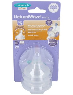 Lansinoh Tetinas Naturalwave De Flujo Rápido (2 Uds)