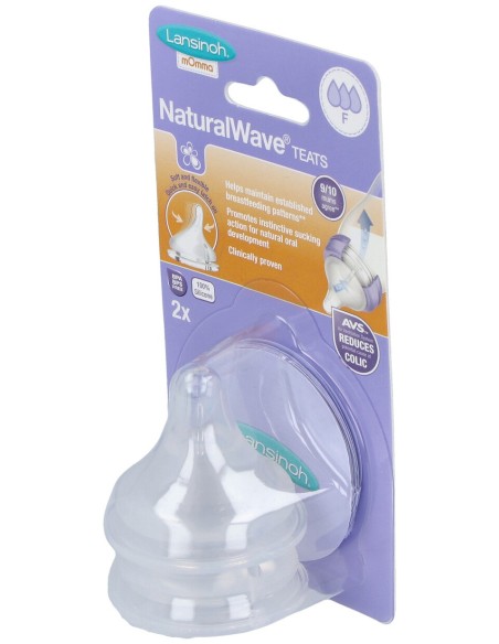 Lansinoh Tetinas Naturalwave De Flujo Rápido (2 Uds)