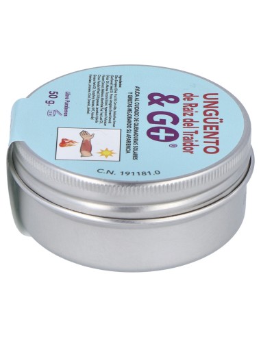 & Go Ungüento De Raíz Del Traidor Quemaduras 50G