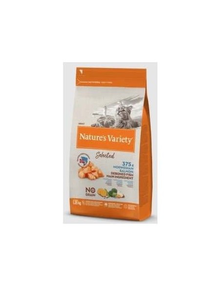 Nature´S Variety Feline Adult Salmon Nor 1,25Kg.