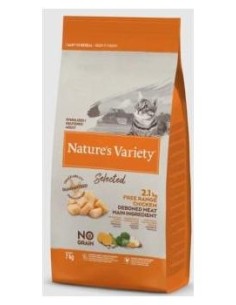 Nature´S Variety Feline Adult Steril Pollo 7Kg.