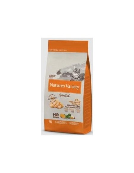 Nature´S Variety Feline Adult Steril Pollo 7Kg.