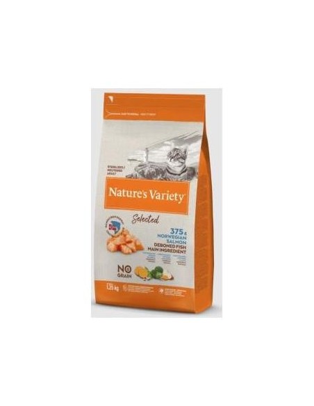 Nature´S Variety Feline Adult Salmon 1,25Kg.