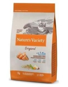 Nature´S V Original Feline Adult Steril Salmon 7Kg