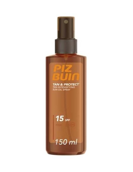 Piz Buin Tan &Amp Protect Spray Spf15 Aceite Solar 150Ml