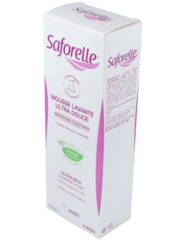 Saforelle Espuma Limpiadora Ultrasuave 250Ml.