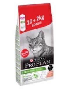 Pro Plan Feline Esterilizado Salmon 10Kg. + 2Kg.