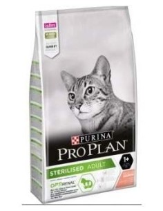 Pro Plan Feline Adult Sterilised Salmon 10Kg.