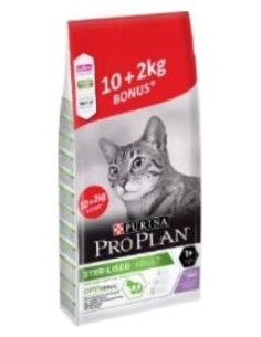 Pro Plan Feline Gato Esterilizado Pavo 10Kg. + 2Kg