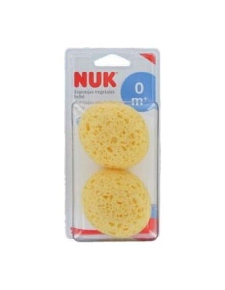 Esponja Vegetal Bebe 100 % 2Uds