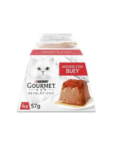 Gourmet Revelations Mousse Ternera Caja 6X4X57Gr.