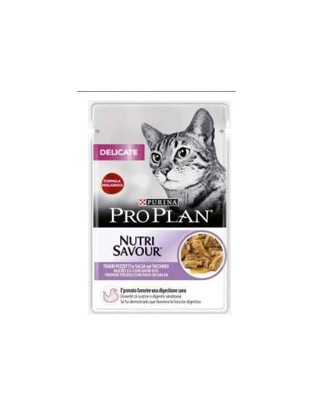 Pro Plan Feline Delicate Pavo 26X85Gr.