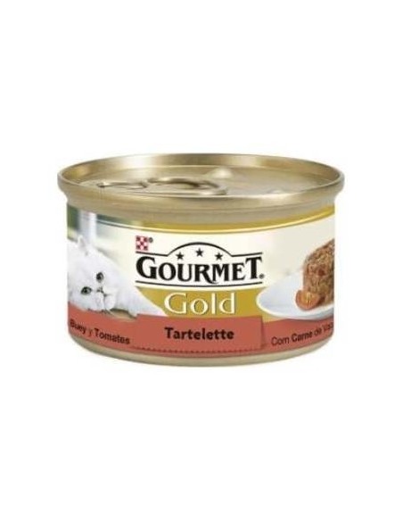 Gourmet Gold Tartallette Buey Tomate Caja 24X85Gr.