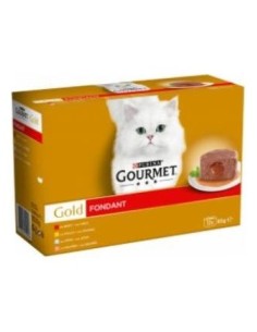 Gourmet Gold Fondant Buey Atun Salmon 12X85Gr.