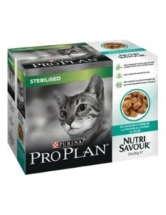 Pro Plan Feline Sterilised Pescado 10X85Gr.