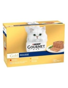 Gourmet Gold Mousse Surtido Caja 12X85Gr.