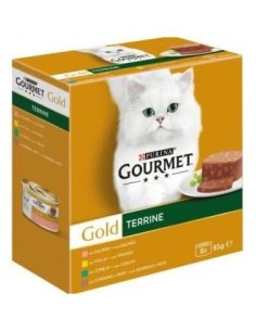 Gourmet Gold Terrine Surtido Caja 8X85Gr.
