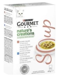 Gourmet Soup Salmon Caja 4X40Gr.