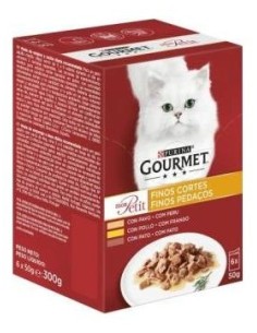 Gourmet Mon Petit Aves Caja 6X50Gr.