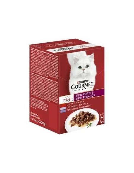 Gourmet Mon Petit Carnes Caja 6X50Gr.