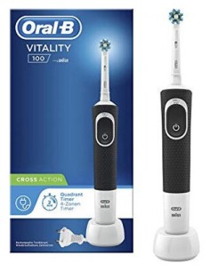 Cepillo Recargable Vitality Cross Action Negro